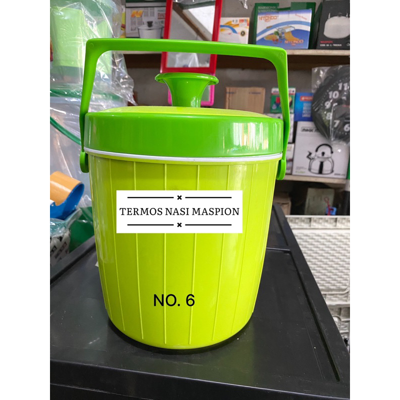 TERMOS NASI MASPION / TERMOS ES MASPION UKURAN 6 LITER