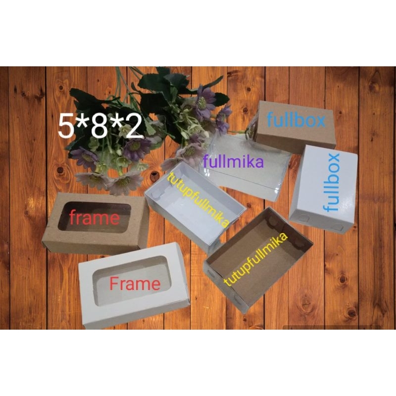 

Box paper ukuran 5*8*2 harga per pcs