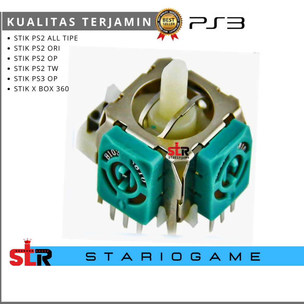 Analog stick stik ps2 ori ps2 op ps2 tw Xbox 360 ANALOG STIK PLAYSTATION 3 PS2
