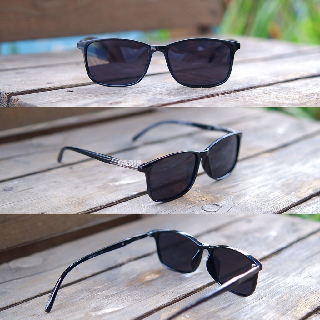 Kacamata Hitam Lensa Polarized Bentuk Kotak Mancing PLC744 Kualitas Premium