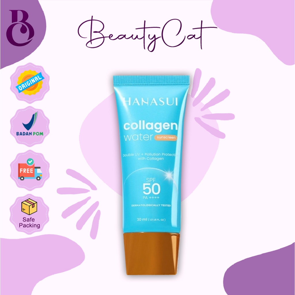 Hanasui sunscreen spf 50 | hanasui colagen water sunscreen spf 50 pa++++