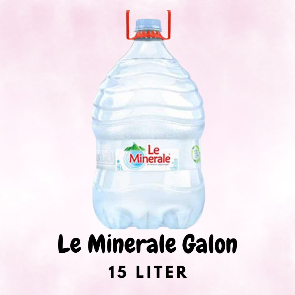 

Air Mineral Le Minerale Galon 15 Liter