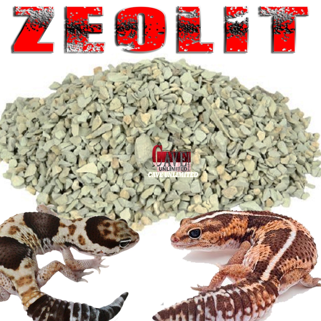 BATU ZEOLIT SUBSTRAT ALAS KANDANG LEOPARD GECKO TOKEK KADAL KELOMANG BEARDED DRAGON HEWAN REPTILE GE