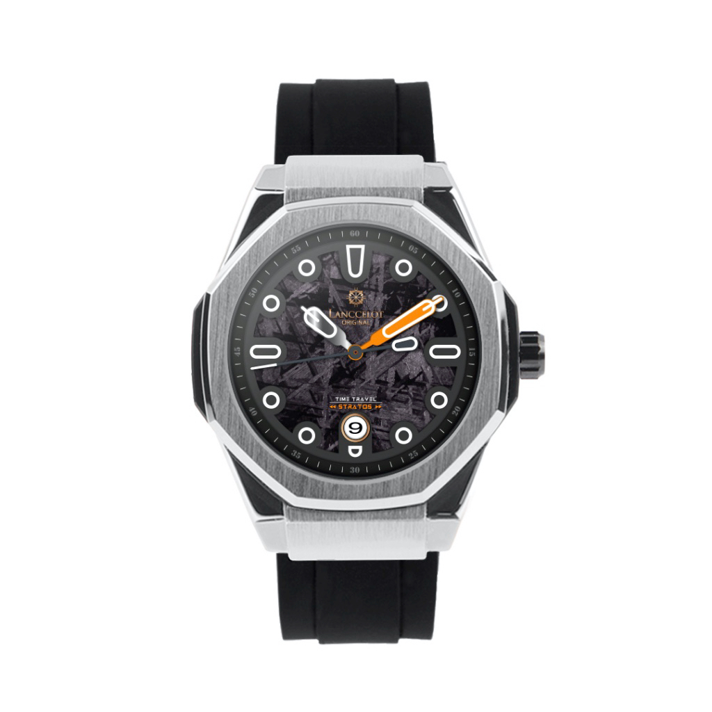 Jam Tangan Lanccelot Time Travel Rubber of Orbit Pria