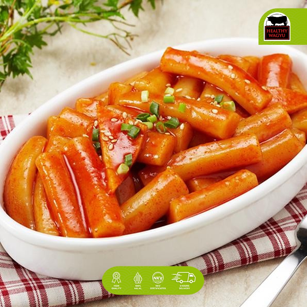 

Nafariz724 Tokpokki Tteokbokki Dry + Bumbu Halal 117Gr Healthy Wagyu