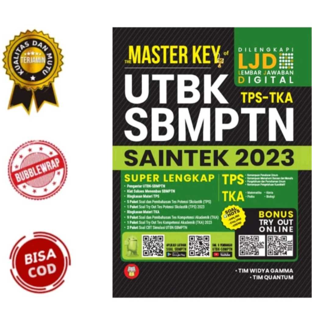 BUKU UTBK SBMPTN SAINTEK 2023