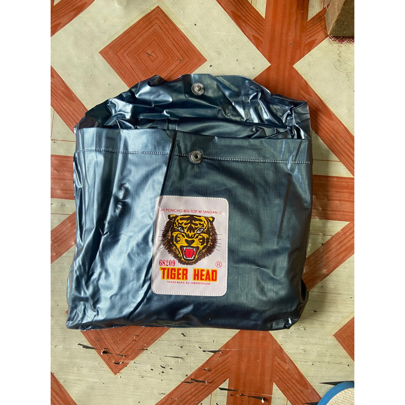 JAS HUJAN TIGER HEAD PONCHO LENGAN