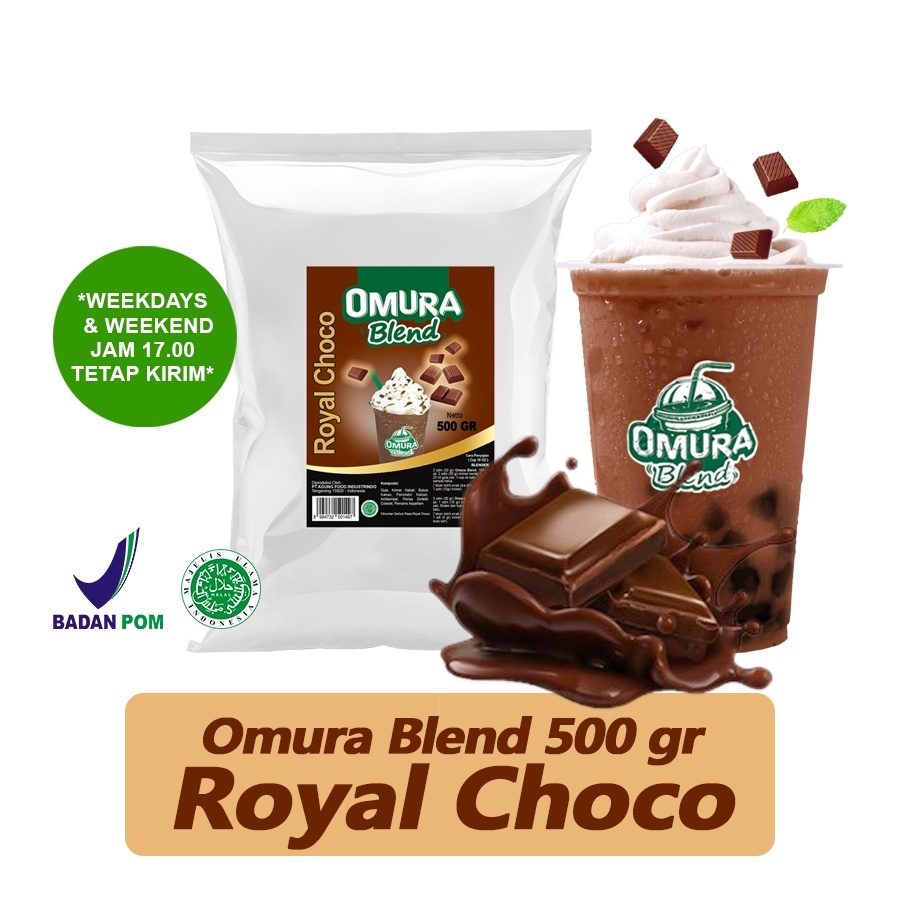 

Bubuk Minuman Premium Rasa Royal Choco 500Gr / Royal choco Mix Gula - NUSANTARA POWDER - BLEND
