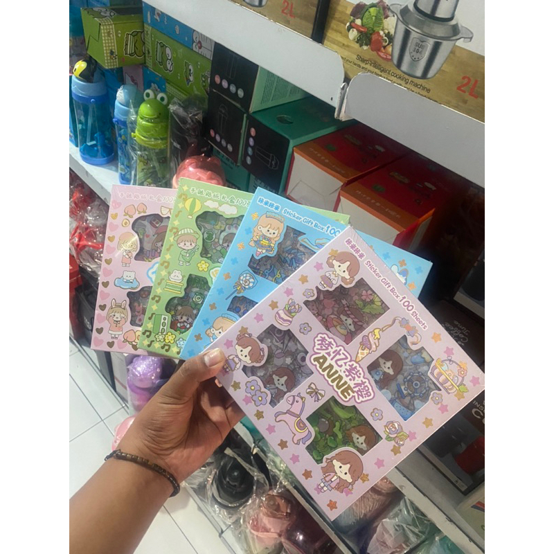 

SETIKER MOMO /SETIKER ANNE /stiker momo stiker edukasi anak mainan tempel anak