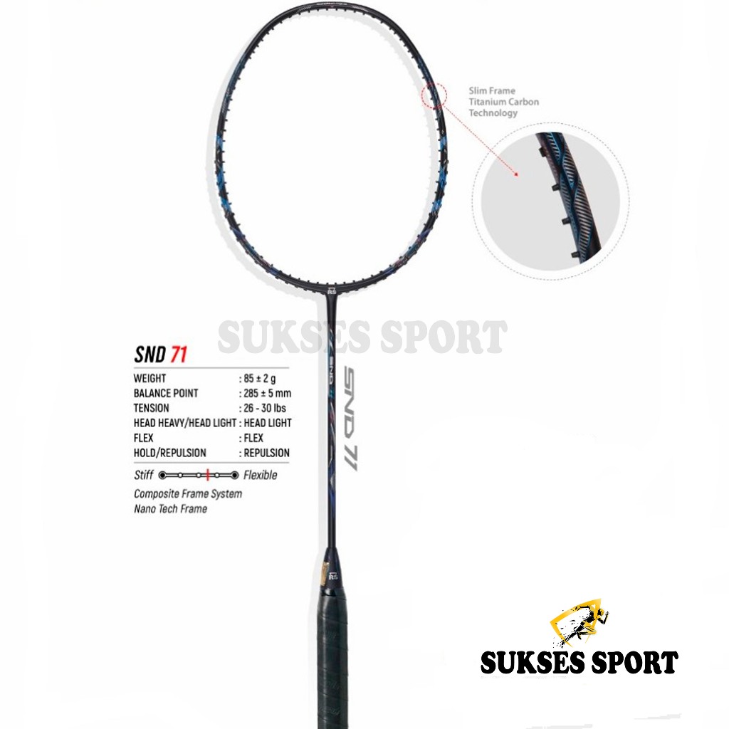 Raket Badminton RS SND 71 / Raket Bulutangkis Reinforce Speed