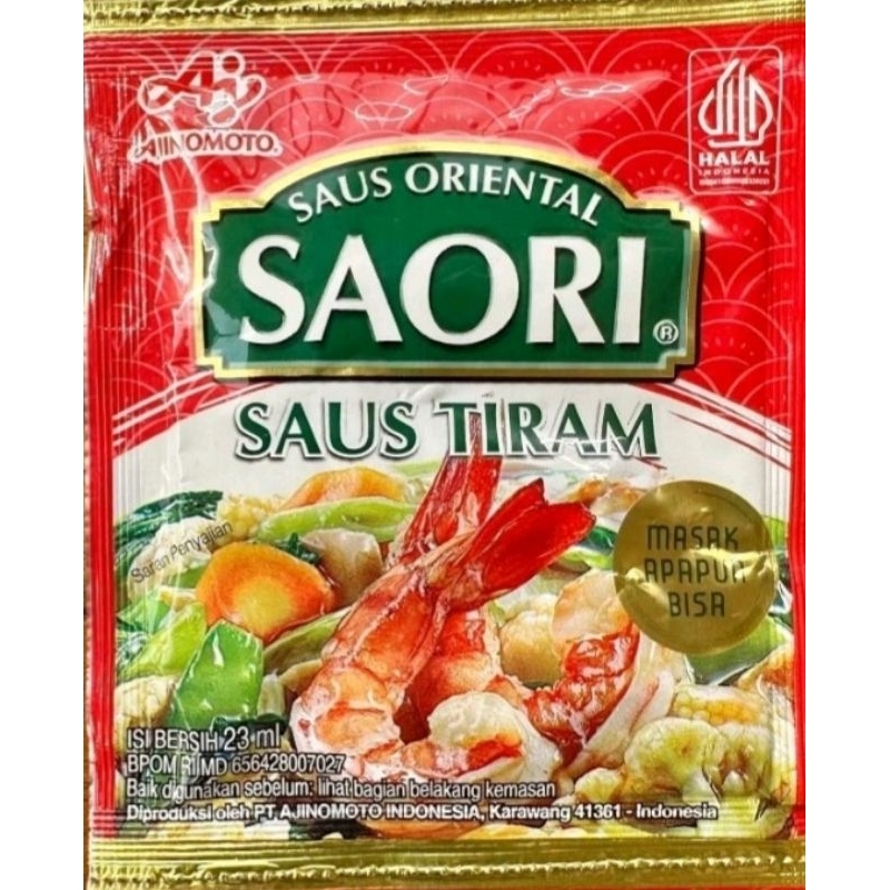 

Saori Saus Tiram isi 4 sachet