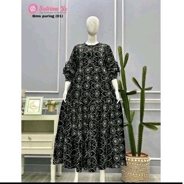 Salvina Midi aina bordir renda 4L JUMBO