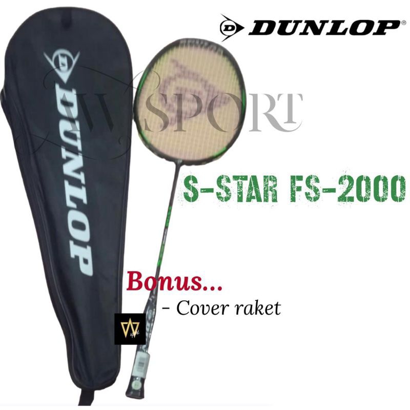 Raket Badminton DUNLOP FS-2000 / Raket Bulutangkis Original