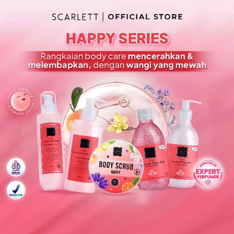 SCARLETT WHITENING HAPPY SERIES