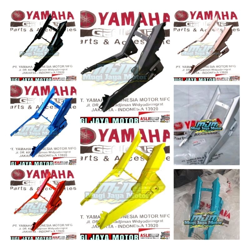 Cover bawah jok jupiter mx king 150 ori ygp       yamaha guneini part