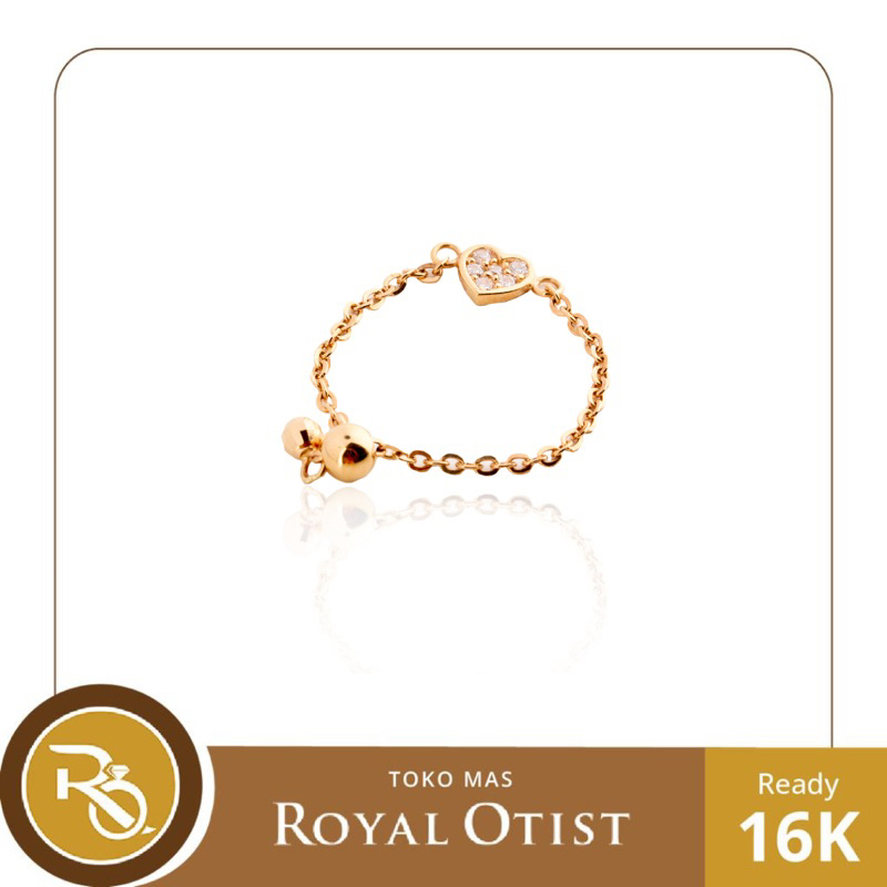 Cincin Serut Emas 16 K