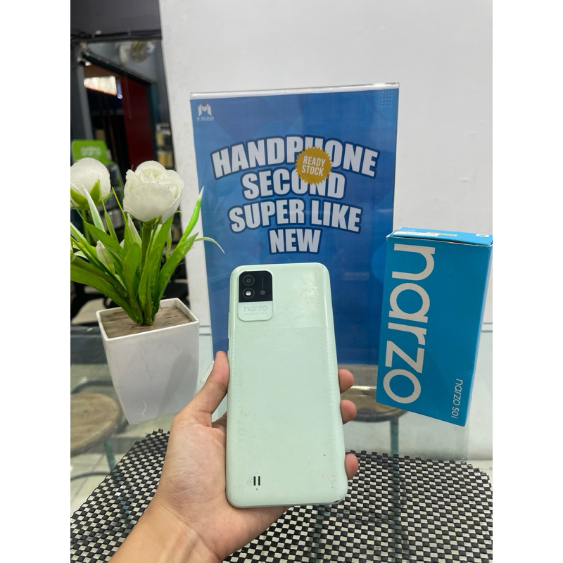 Realme NARZO 4/64GB || SECOND GARANSI || FREE BONUS
