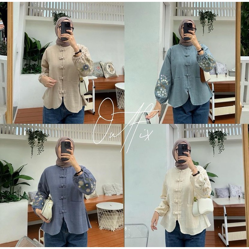 Hanzy blouse outfix
