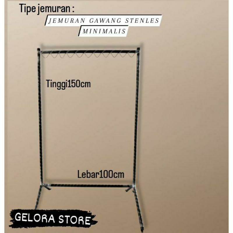 jemuran gawang stainles| jemuran gawang minimalis| jemuran minimalis