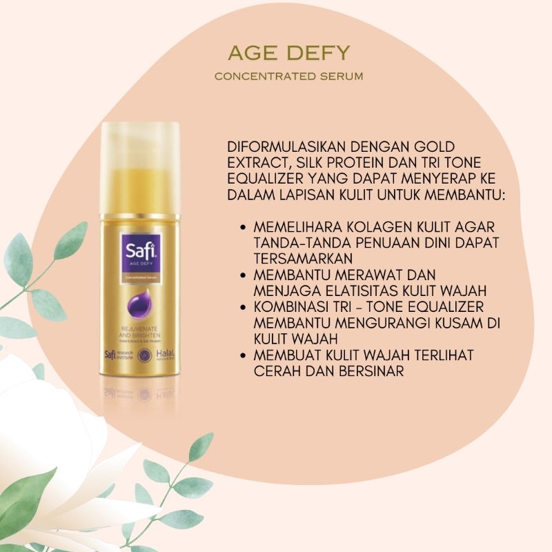 Safi Age Defy Concentrated Serum