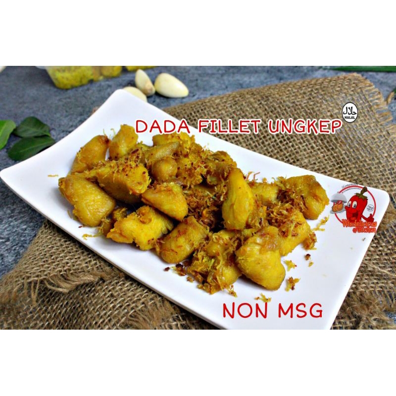 

DADA AYAM FILLET DADU UNGKEP SERUNDENG NON MSG HALAL HOMEMADE