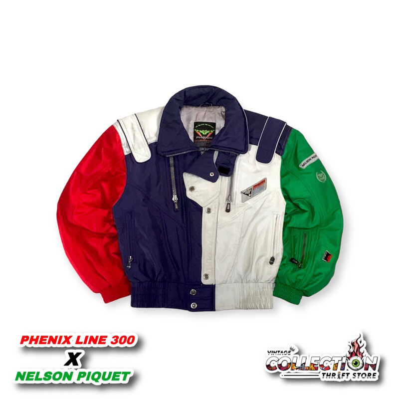 JAKET VINTAGE RACING PHENIX LINE 300 X NELSON PIQUET