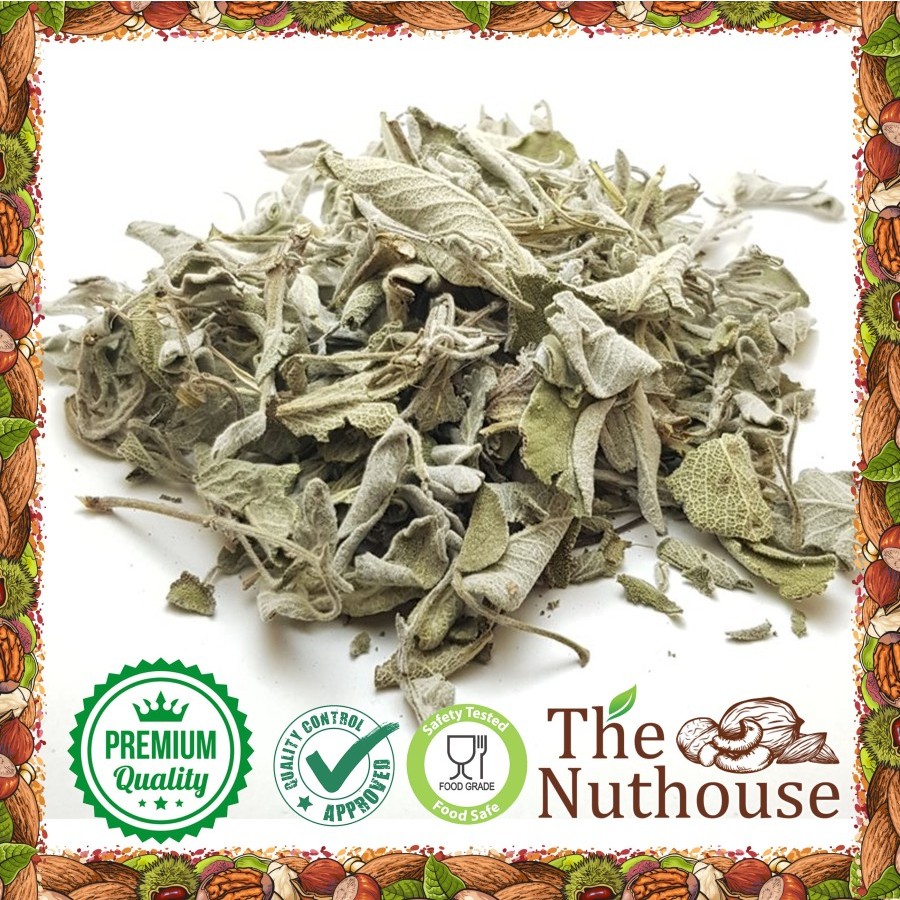 

100gr Dried Sage Leaves / Daun Sage Kering [Import Quality Herbs]