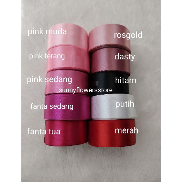 

11.11 Terlaris PITA SATIN 1,5 INCH LEBAR 4 CM
