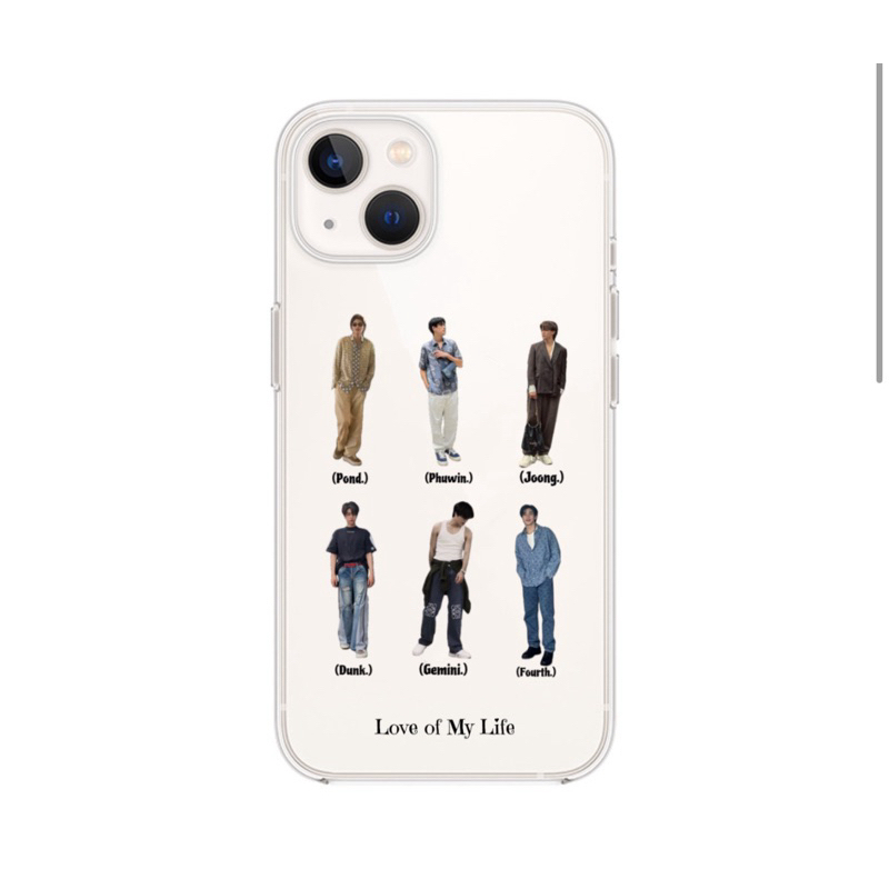 clear case soft case custom kpop thaientu gmmtv bts seventeen geminifourth joongdunk pondphuwin brig