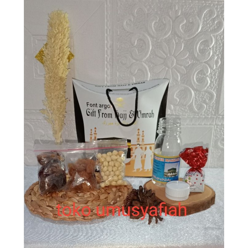 

paket oleh oleh haji dan umroh ekonomis paper bag