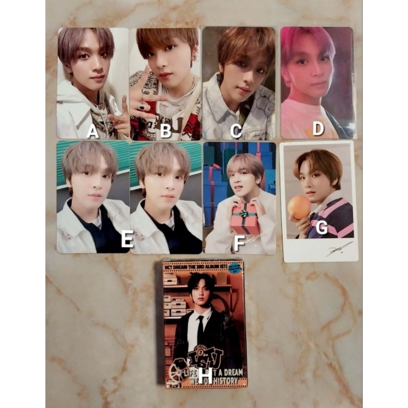 PHOTOCARD HAECHAN NCT 127 NCT DREAM TRADING CARD DREAMING AR HOTSA RIDIN CRAZY FORTUNE THE LINK+