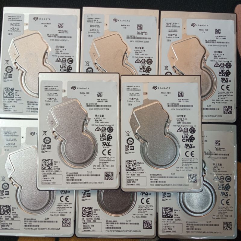 HARDISK LAPTOP 1TB 1000GB SEAGATE