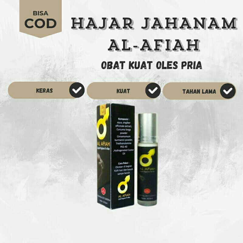 Hajar Jahanam Al Afiah Premium Mesir Asli Original 100%