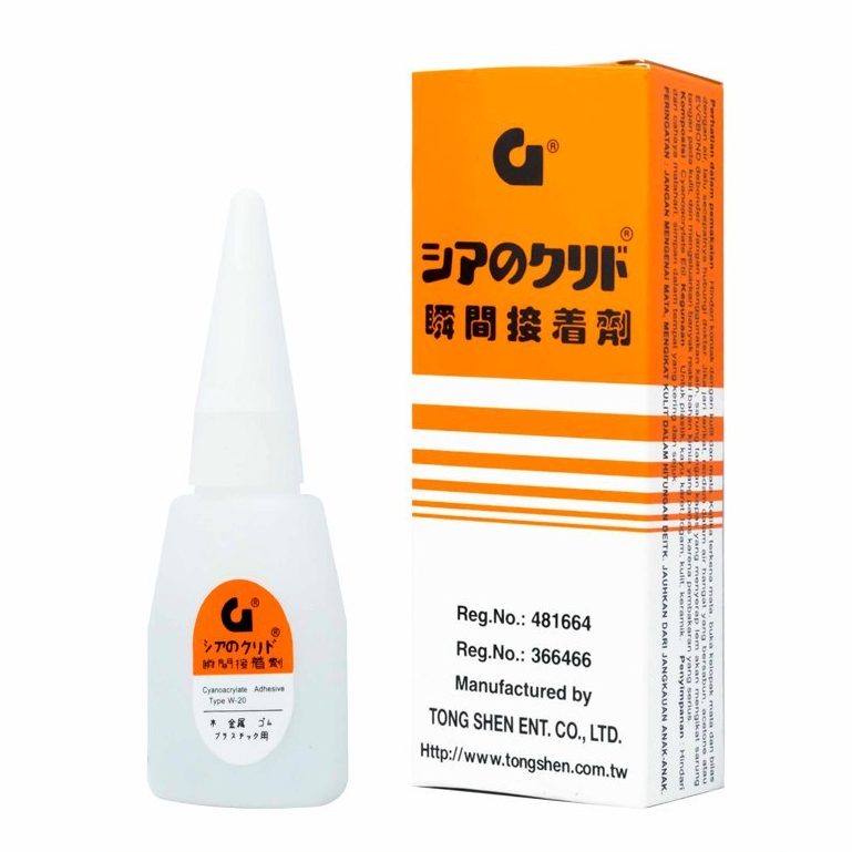 

Lem Super G Asli W-20 Cyanoacrylate Adhesive