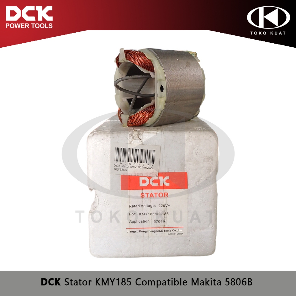 DCK Stator KMY185 / Bantalan Rumah Armature Compatible Makita 5806B Circle 7"
