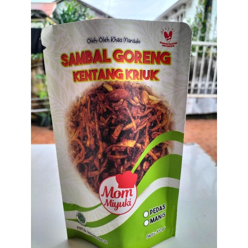 

Sambal Goreng Kentang Kriuk Mom Miyuki 100gr