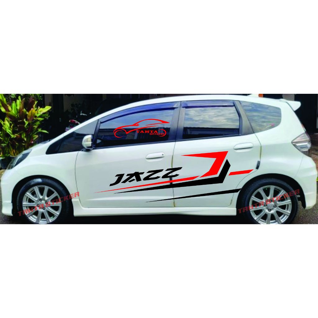 PROMO STIKER MOBIL HONDA JAZZ STICKER MOBIL JAZZ STIKER MOBIL HONDA JAZZ TERBARU TERKEREN