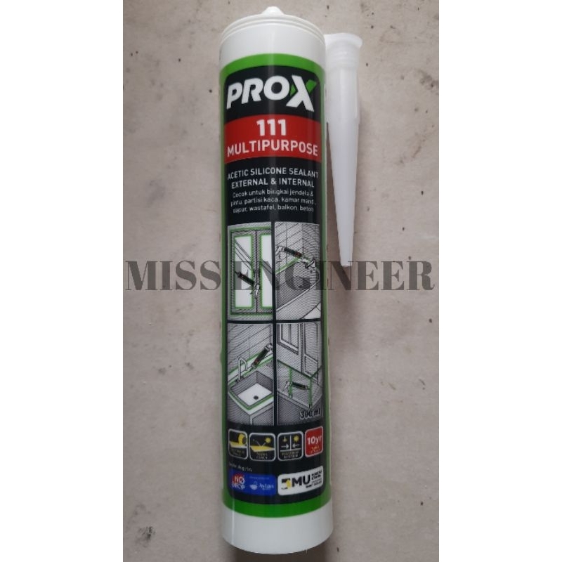 Silicone Sealant Lem Kaca Aluminium Kayu