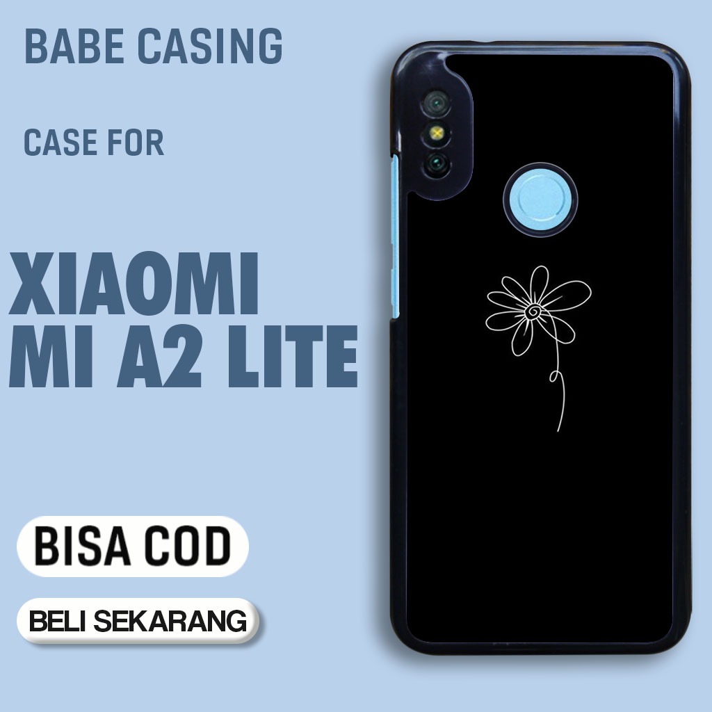 case hp xiaomi mi a2 lite redmi 6 pro terbaru gambar art black cute aesthetic keren lucu casing hp c