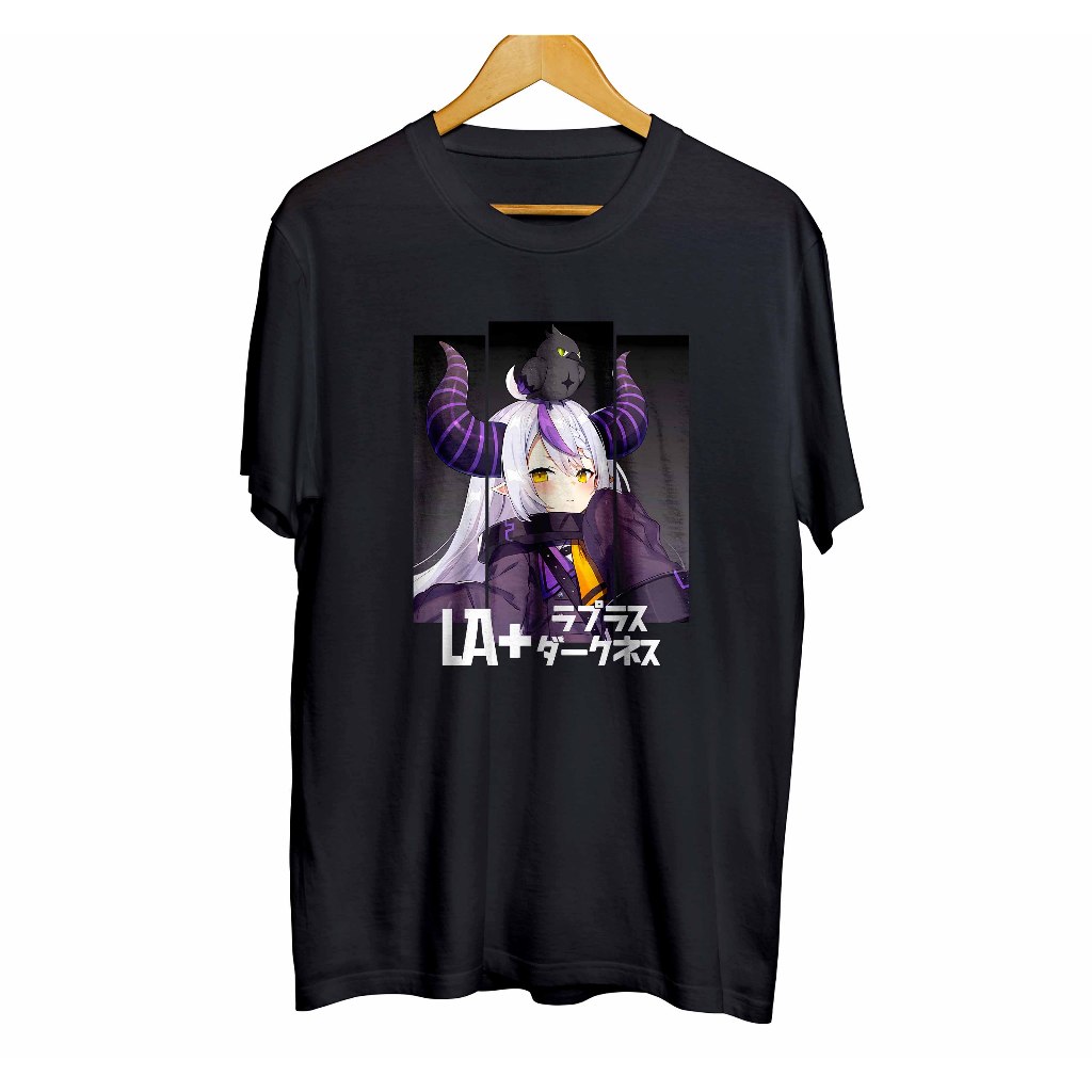 Kaos distro infinite anime vtuber LAPLUS DARKNESSS LAPLACE - HOLOLIVE JP material combed 30s