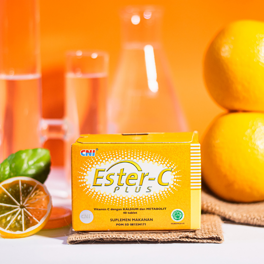 ESTER-C Plus CNI - Vitamin C - Suplemen Kalsium - CNI