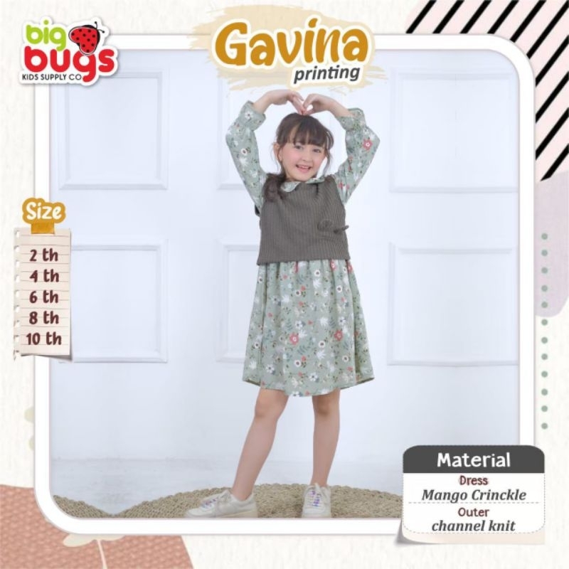 DRESS ANAK PEREMPUAN GAVINA