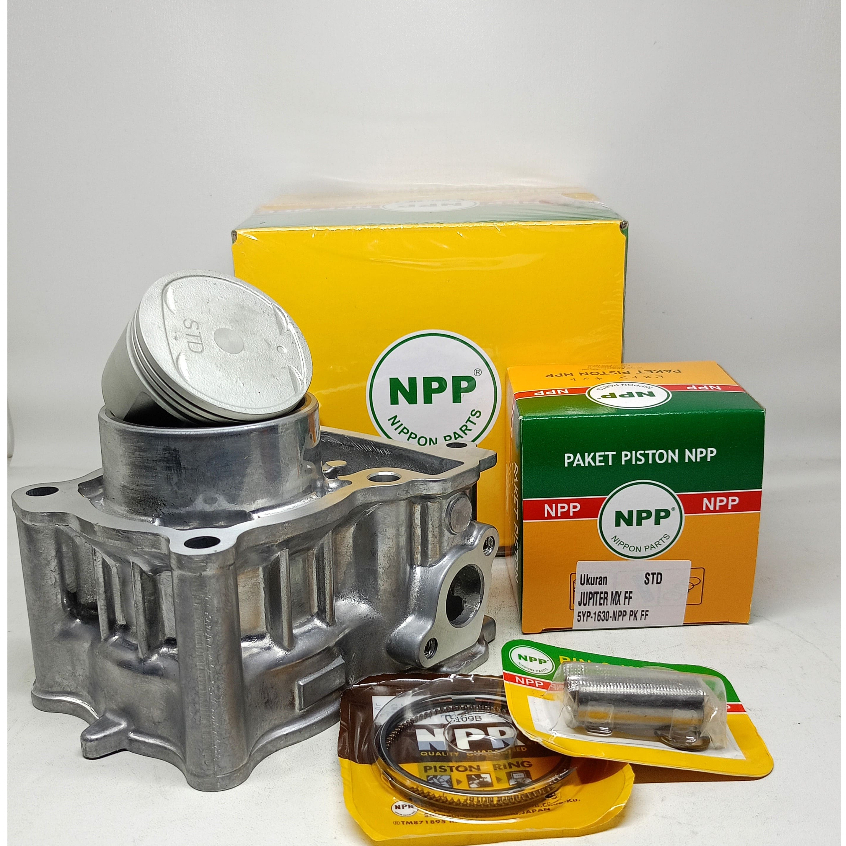 NPP / MLKUNL MIKUNI ALKUNL Silinder Cylinder Blok + Piston kit set JUPITER MX LAMA OLD 1S7