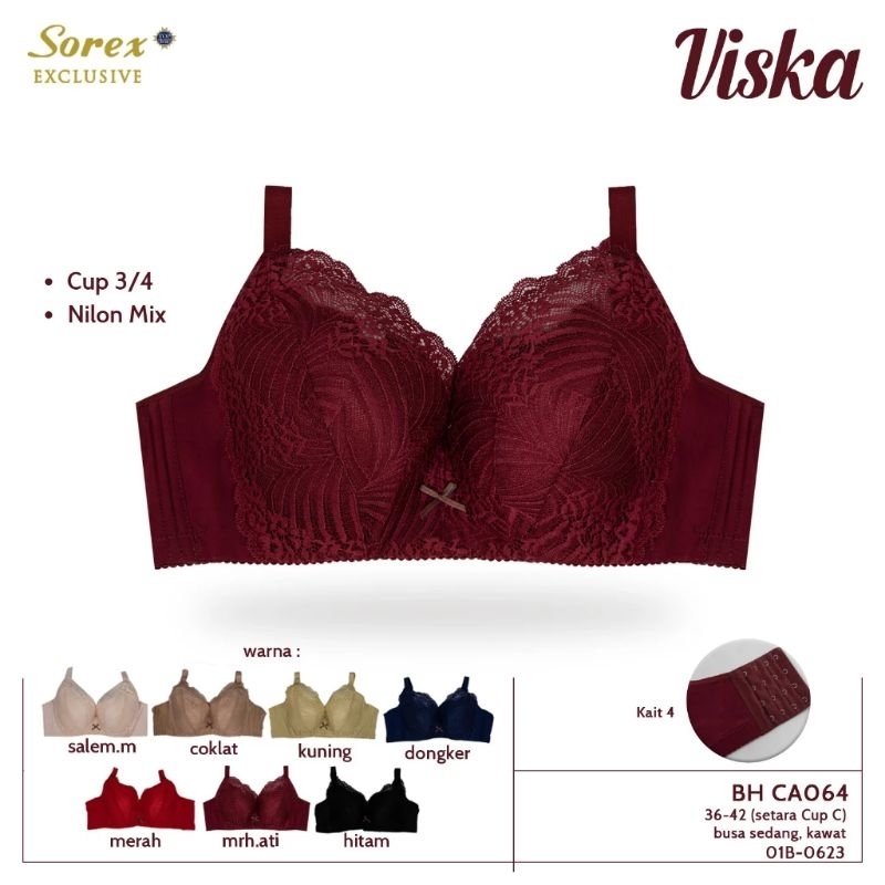 BRA SOREX EXCLUSIVE CA 064 BH PENEKAN LEMAK