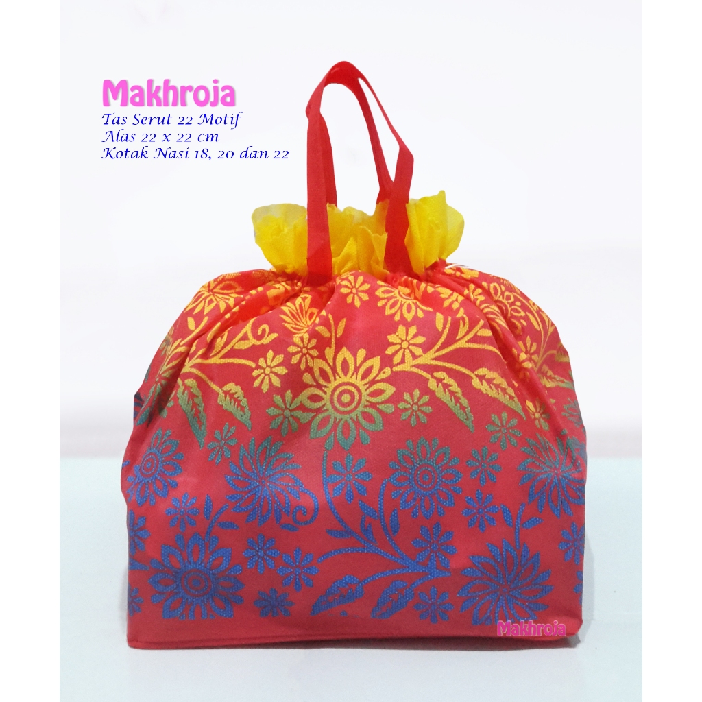 

Tas Hajatan Goodie Bag Serut 22 Bunga DW
