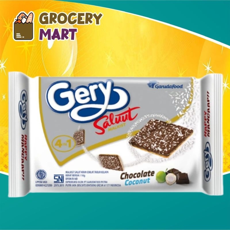 

Gery Saluut Rasa Chocolate Coconut 105gr -1 BUNGKUS