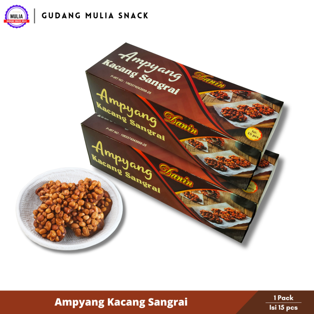 

Ampyang Kacang Sangrai | Gula Kacang