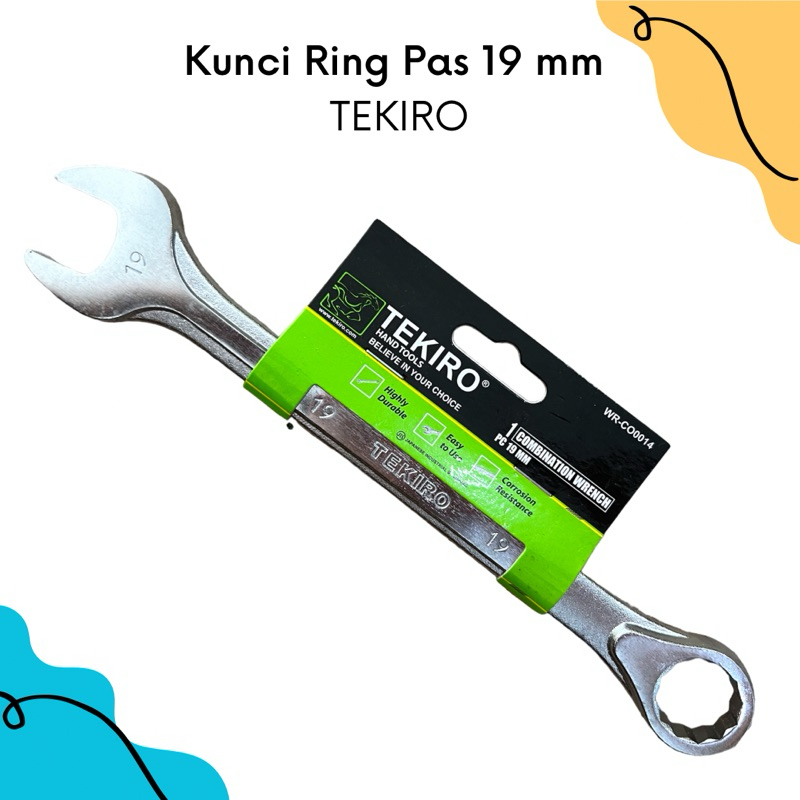 Tekiro Kunci Ring Pas 19mm | Kunci Ring Pas Tekiro 19mm | Kunci Ring Pas 19mm | Kunci Ring Pas Murah