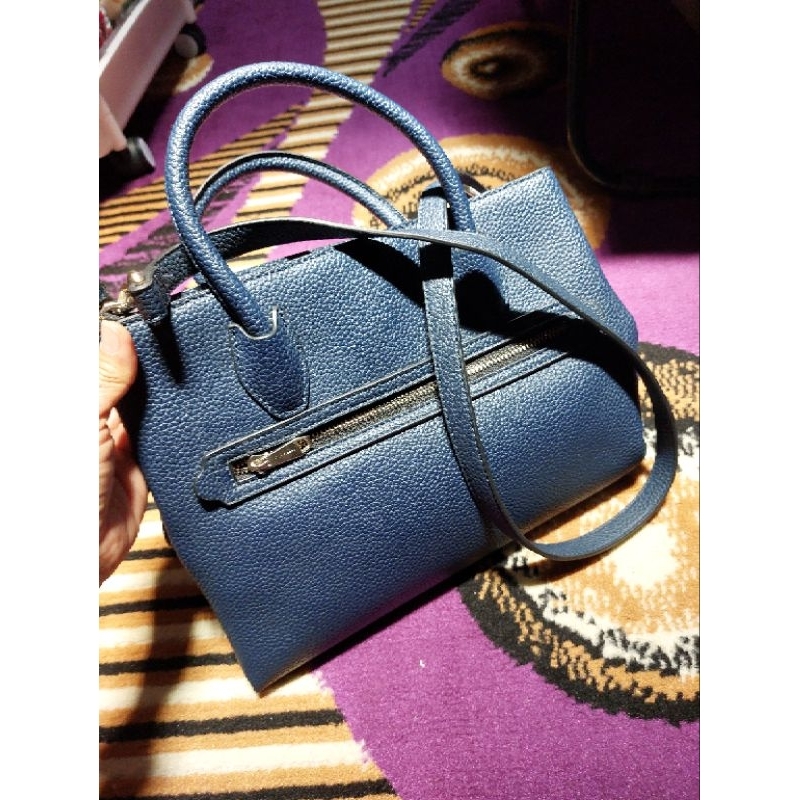 Tas selempang wanita Hush Puppies ORI warna Navy