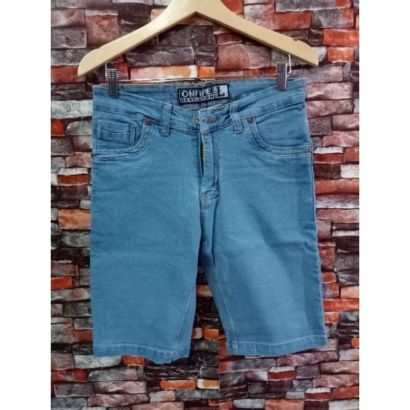 celana jeans pendek onfire original distro bandung